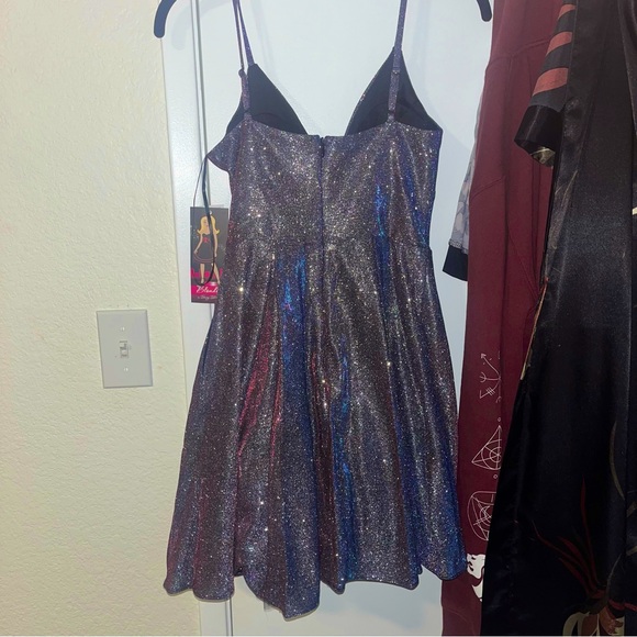 Chrome Sparkle Dress - Picture 4 of 4